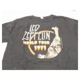 LED ZEPPELIN- WORLD TOUR 1977- VINTAGE- LARGE