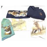 WILDLIFE SHIRTS- VINTAGE- 5 ASSORTED SHIRTS