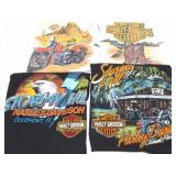 HARLEY DAVIDSON- VINTAGE- 4 ASSORTED SIZES