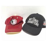 FLORIDA STATE SEMINOLES-2 VINTAGE HATS