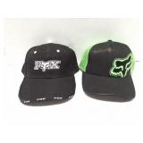 FOX RACING- 2 NICE VINTAGE HATS