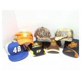 NASCAR- 7 VINTAGE QUALITY HATS