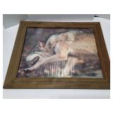 WOLF - FRAMED PHOTO