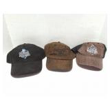 HOUSE OF BLUES- 3 VINTAGE HATS