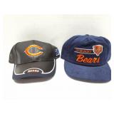CHICAGO BEARS- ONE VINTAGE CORDUROY HAT AND