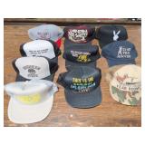 10- VINTAGE COMIC RELIEF HATS