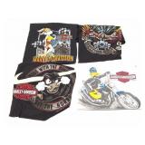 HARLEY DAVIDSON- VINTAGE SHIRTS- 4- XTRA LARGE