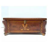 VINTAGE  INLAYED WOODEN BOX- MADE BY RAYMOND