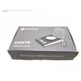 MAXUS- DANTE- MILLIGRAM SCALE- IN OPENED BOX