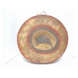 ANIMAL SKIN VINTAGE- DRUM-BISON ARTWORK