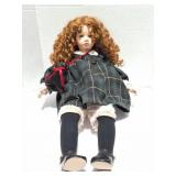VINTAGE DOLL- RED HEAD