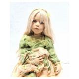 HIMSTEDT- DOLL WITH SMALL DOLL