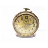 OAK LEAF 8 DAY ALARM VINTAGE CLOCK- PATENTED 1912