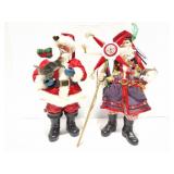 VINTAGE SANTA CLAUS AND VINTAGE RUSSIAN SANTA