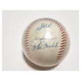 DETROIT TIGERS- SIGBED BASEBALL-3 SIGNATURES
