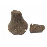 ANCIENT STONE ARTIFACTS- 2 PIECES