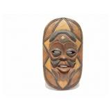 TRIBAL MASK- HAND CARVED WOODEN MASK VINTAGE