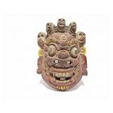 TRIBAL MASK- HAND CARVED WOODEN- ORIGINAL