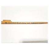 BILLY IDOL SIGNED AND USED DRUMSTICK