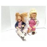 RICHARD SIMMONS-DOLLS- 2 DOLLS