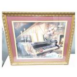 J. GIBSON FRAMED ARTWORK