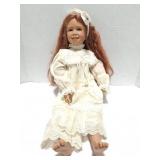 RED HEAD VINTAGE DOLL-