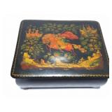 HAND PAINTED AND SIGNED-ASIAN BOX- BOX