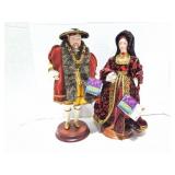 EVELT DOLLS--HENRY VIII AND CATHERINE OF ARAGON