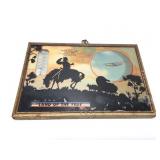 VINTAGE LAND IF THE FREE ADVERTISING THERMOMETER-