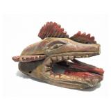 DRAGON- HAND HARVED WOODEN DRAGON- VINTAGE