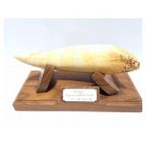 ANTIQUE FIJIAN WHALE TOOTH- WORN BY ROYALTY-