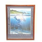 ROBERT LYNN NELSON SIGN PRINT- FRAMED