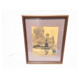 LITHOGRAPH- FRAMED AND SIGNED