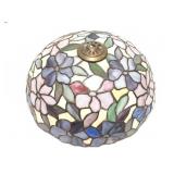 LEADED GLASS LAMP SHADE
