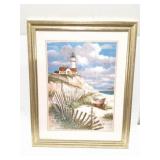 FRAMED LIGHTHOUSE PRINT