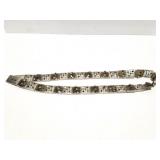 VINTAGE LADIES METAL- DECOR BELT