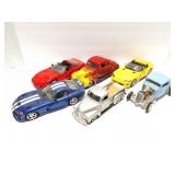 6 VINTAGE DIE CAST CARS