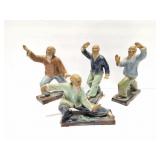 4- VINTAGE CHINESE FIGURES- MATCHING