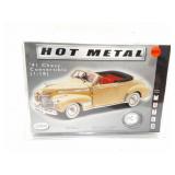 TESTORS-  HOT METAL- 1941 CHEVY CONVERTIBLE-