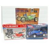 3 - VINTAGE MODELS- REVELL- OUTLAW- ERTL 