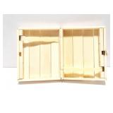 BONE- HAND MADE CIGARETTE CASE- PEGGED