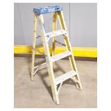 WERNER- NON CONDUCTIVE FIBERGLASS STEP LADDER- 4
