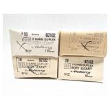 RECEPTACLE COVERS- 2 GANG DUPLEX- IVORY LEXAN- 4