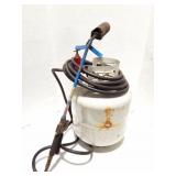 PROPANE TANK AND ROSEBUD