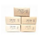 SWITCH COVERS- 2 GANG TOGGLE- CHROME ALLOY-  5