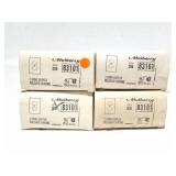 RECEPTACLE COVERS- POLISHED CHROME- 1 GANG