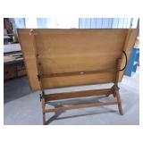 LARGE VINTAGE EDRAFTING TABLE