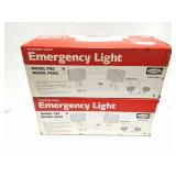 HUBBELL- EMERGENCY LIGHTS- 2 LIGHTS NEW IN BOX