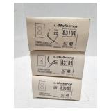 RECEPTACLE COVERS- POLOSHED CHROME- 1 GANG