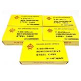 NORINCO- 7.62 X 39MM- 100 ROUNDS- 5 BOXES OF 20